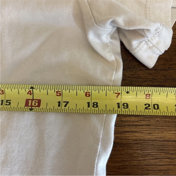 Nike Tee Men's Tshirt Mushroom Logo Beige Size Medium With Flaw - Picture 4 of 13